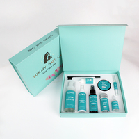 Nouveau Logo Personnalisé Boîtes d'Installation de Perruques Étanche Colle de Dentelle Teinte Spray Kit de Perruque Dentelle Marque Privée Kit de Colle de Dentelle à Tenue Forte