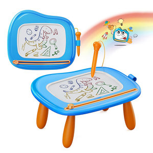 Tablero de dibujo magnético para niños y niñas, juguete para hacer garabatos, para niños pequeños - Product Image 1