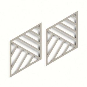<b>Silicone</b> Rhombus Shaped Pad Heat Resistant Pot Holder & Pads for Hot Drying Kitchen <b>Trivet</b> Mat - Product Image 2