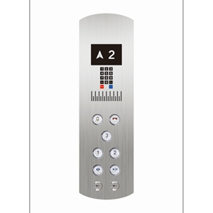 Thiết Kế Hiện Đại Treo Tường Kim Loại Lop Hộp Cuộc Gọi Thang Máy Outbound Cuộc Gọi Bảng Điều Chỉnh Elevoro VCOP-02 1 Năm Bảo Hành Cho Khách Sạn Biệt Thự Các Bộ Phận - Product Image 2