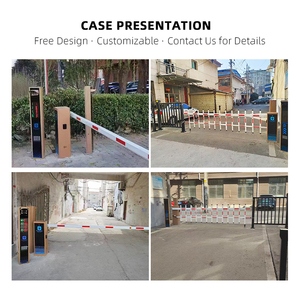 Transhare Chức năng chống tai nạn rào cản cổng DC24V không chổi than 100W tự động đậu xe tốc độ nhanh cổng Hệ thống đóng gói - Product Image 4