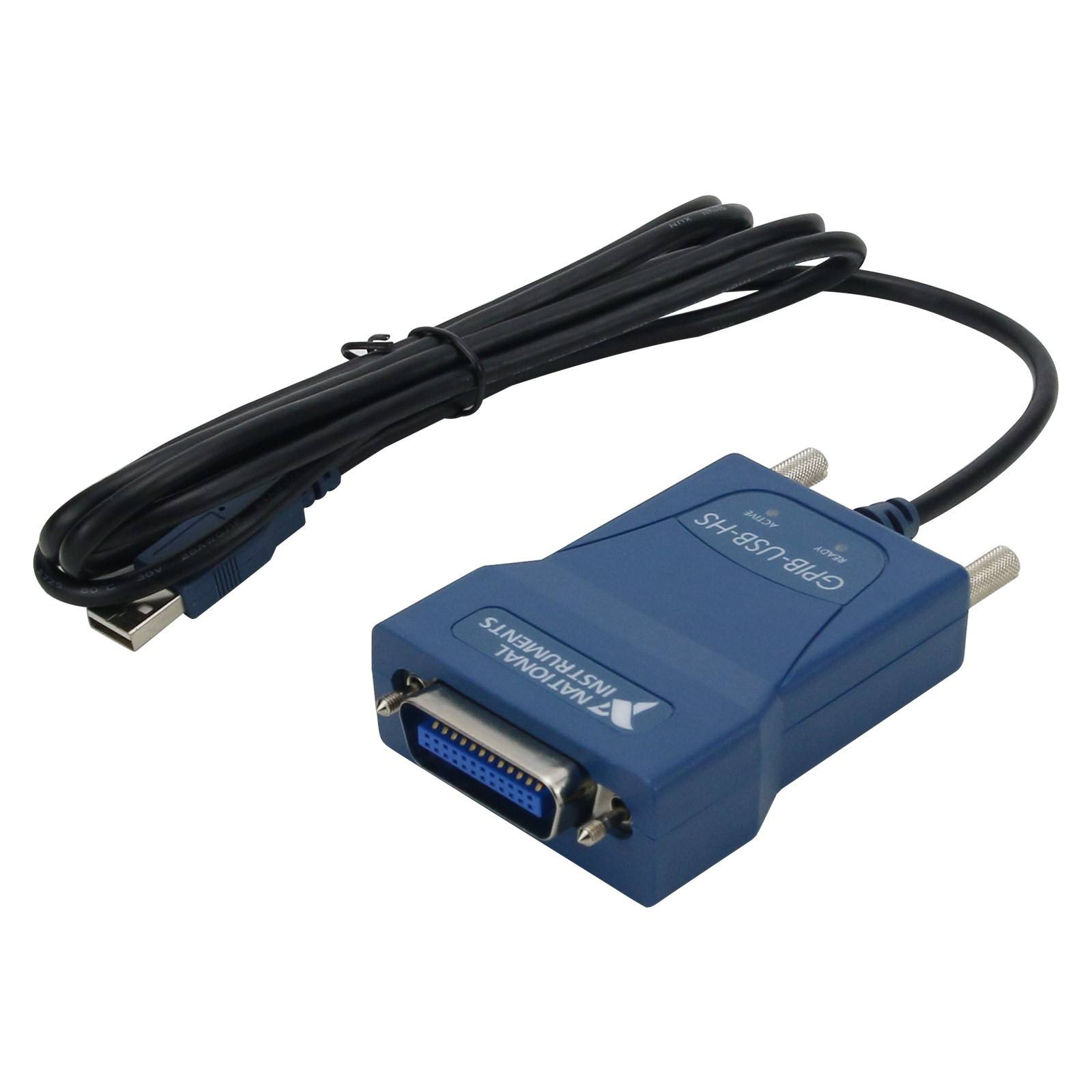 National Instruments GPIB-USB-HS Interface Adapter IEEE 488