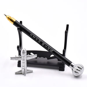 Nouveau design de stylo gel de recharge remplaçable en alliage de zinc modèle d'avion <span class=keywords><strong>Jedi</strong></span> Game Style 20cm - Product Image 5