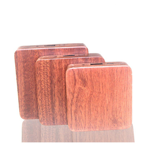 Môi trường làm bằng tre và các sản phẩm gỗ không dây sạc gỗ rắn ngân hàng điện điện thoại di động cung cấp điện - Product Image 6