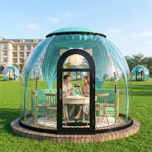 Tenda Gonfiabile a Cupola per Feste di Compleanno per Bambini, Castello Gonfiabile, Casa a Cupola in Policarbonato, Hotel Capsula - Product Image 2