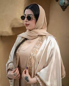 2025 U.CHIC Advanced Sense Design Vintage robe musulmane deux pièces en vrac avec décoration de cochon à l'envers grande taille pour l'été - Product Image 2