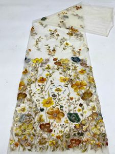 Vestido de Moda para Mujer con Bordado Estampado + Cuentas + Lentejuelas, Tela de Moda con Encaje - Product Image 5