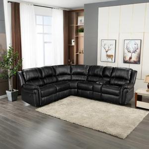 Sofá Seccional Reclinable <span class=keywords><strong>El</strong></span>éctrico Moderno HOMERS con Altavoz Bluetooth y Masaje, Sofá Reclinable <span class=keywords><strong>El</strong></span>éctrico para Cine en Casa - Product Image 5