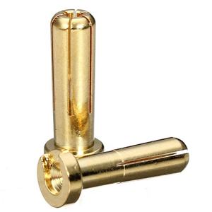 4 мм 5 мм позолоченный низкопрофильный Штекерный разъем типа «банан» для аккумулятора <span class=keywords><strong>RC</strong></span> - Product Image 2