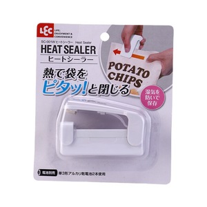 Sellador manual LEC Mini para bolsas de plástico, almacenamiento de alimentos, tamaño pequeño, funciona con pilas - Product Image 5