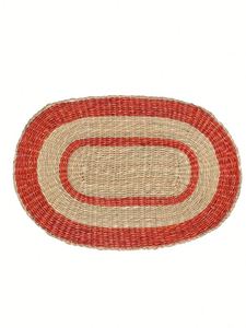 Mantel Individual de algas marinas de Vietnam, posavasos de paja Natural con aislamiento antiquemaduras tejido a mano - Product Image 5