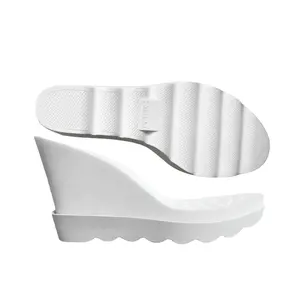 Soles For Sandals Ladies Wedge Sandal PU Sole Cheap Price Women PU Slippers Sole
