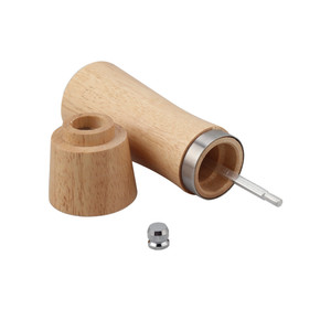 Molinillo de sal y pimienta de madera, molinillo de pimienta de madera - Product Image 3