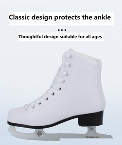 Scarpe Professionali per Pattinaggio Artistico, Lame in Acciaio ad Alto Tenore di Carbonio, Ammortizzate e Confortevoli, per Giovani e Adulti, Attrezzatura per Allenamento Artistico - Product Image 3