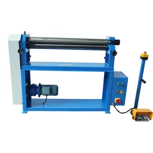 hand manual electric powered metal sheet bender folder slip rolling machine