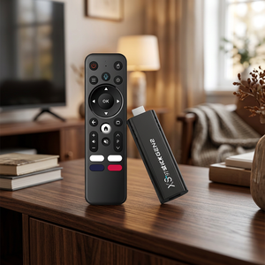 XS97 STICK GEN2 Compact Android Media Dongle Allwinner H618 Wireless Voice <b>Remote</b> <b>Controller</b> 2GB+16GB Clear 4K Output - Product Image 1