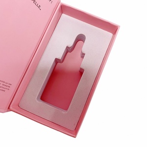 Luxury 1Oz 30Ml 50Ml Pink Colored Essential Oil Serum Bottle Rosa Glass Dropper Bottles With Cosmetic Packaging Paper <b>Box</b> - Product Image 4