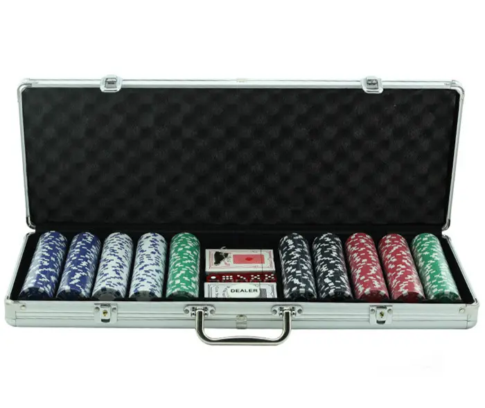 Fichas de póker personalizadas, arcilla, 500 piezas