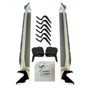 Marchepieds latéraux tout-terrain en alliage d'aluminium pour PRADO FJ150 & FJ Cruiser 2008-2020 Blanc nacré - Product Image 3