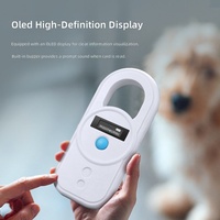 Lecteur de puces pour animaux de compagnie ISO11784/785 FDX-B, lecteur d'identification pour chiens et chats, lecteur de puces universel FDX-B