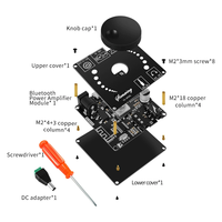 Module amplificateur de puissance numérique Bluetooth 5.1 2*50W HIFI haute puissance pour enceinte, module de modification audio DIY YS-AP50L
