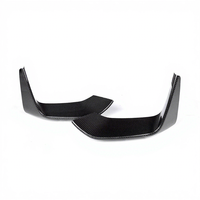 Extensions latérales avant en fibre de carbone préimprégnée pour BMW M3 F80 M4 F82 F83 2014-2020, style MP, moulées sous autoclave, 2 pièces à ajouter
