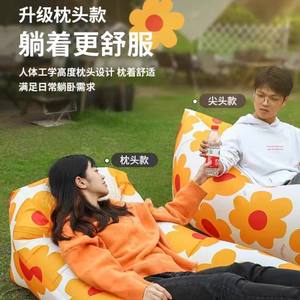 Factory Outdoor 210T Oxford 230x70cm Minimalist Fashion Folding Sleeping Bag Air <b>Sofa</b> Bed Couch Chair Lounger <b>Inflatable</b> Lazy - Product Image 2