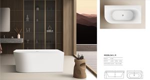 <span class=keywords><strong>Baignoire</strong></span> autoportante en <span class=keywords><strong>fibre</strong></span> <span class=keywords><strong>de</strong></span> <span class=keywords><strong>verre</strong></span> <span class=keywords><strong>ou</strong></span> <span class=keywords><strong>acrylique</strong></span> en forme <span class=keywords><strong>de</strong></span> petit bol, bon marché, pour usage commercial en Europe, vente en gros - Product Image 4