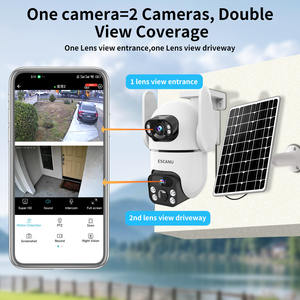 امن المنزل HD 4G-إنذار للرؤية الليلية يتتبع حركة PTZ بااتجاهين صوت رصاصة - Product Image 3