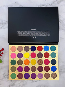 Palette de fards à paupières professionnels 2025, nouvelle marque privée, poudre minérale mate, hautement pigmentée, longue tenue - Product Image 6