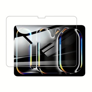 Protector de Pantalla de Vidrio Compatible y Resistente a Arañazos para <span class=keywords><strong>iPad</strong></span> Pro 11, Air 13 2024, <span class=keywords><strong>Mini</strong></span> Pro, Precio Económico - Product Image 1