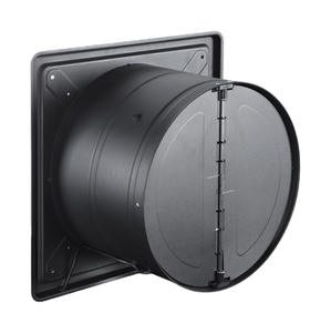 مروحة عادم صناعية قوية من الحديد الزهر مثبتة على الحائط من HENGBO، مقاس 10-14 بوصة، منخفضة الضوضاء، مربعة الشكل، لاستخراج الأبخرة الزيتية والتهوية - Product Image 6