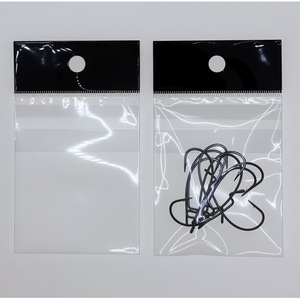 Tùy chỉnh thẻ tiêu đề giấy bóng kính tự dính rõ ràng <span class=keywords><strong>OPP</strong></span> nhựa Poly Dây Kéo Túi cho Móc Câu Cá tự dính đóng gói - Product Image 4