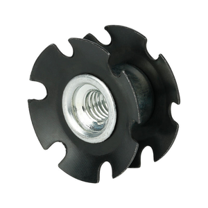 Écrou étoile M6/M8 de haute qualité pour fourche de vélo de montagne 1/4 "-20 Insert de tube fileté à Double ressort Conception de tournesol <span class=keywords><strong>Prix</strong></span> favorable - Product Image 6