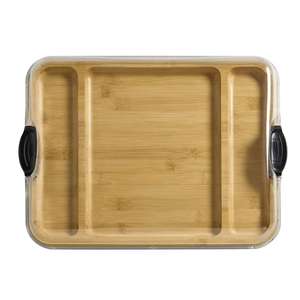 <span class=keywords><strong>Planche</strong></span> à découper en bois massif pour la cuisine, plateau à <span class=keywords><strong>fromage</strong></span>, plateau à en-cas, couvercle transparent, vente chaude, stock disponible - Product Image 3