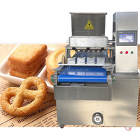 Petite machine de dépôt de boulangerie manuelle semi-automatique machine à biscuits macaron 2 couleurs machine à gaufres pour biscuits