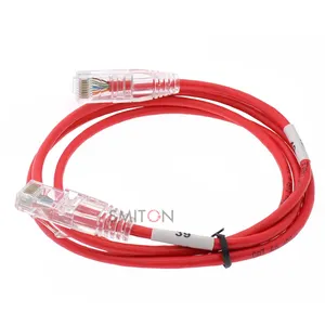 10G Cat6 Cat6a Ethernet Cable Ultra Slim Cat6a RJ45 Lan Cable High Speed 10G UTP Network Patch Cable