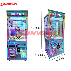 เครื่องเล่นเกมหยอดเหรียญราคาถูกในสวนสนุก เครื่องคีบตุ๊กตาแบบอาร์เคด พร้อมตัวรับเหรียญ - Product Image 2