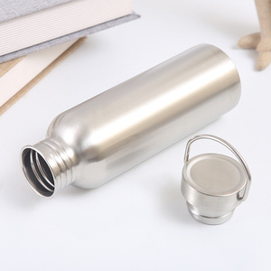 Bouteille d'eau sportive en acier inoxydable 304, thermos portable d'extérieur, usage général, cadeau personnel - Product Image 2