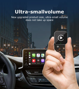 V10 Vente directe de boîtier CarPlay sans fil, adaptateur Android de filaire à sans fil pour connexion en voiture, dongle - Product Image 3