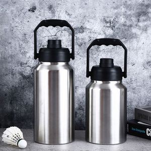 Large Capacity 2L <b>3L</b> Stainless Steel Vacuum Insulated <b>Water</b> <b>Bottle</b> Double Wall Flask with Spout Lid - Product Image 3