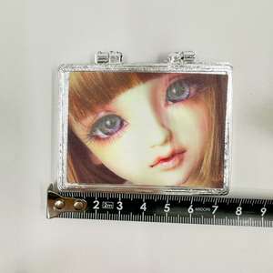 Espejo plegable 3D, portátil, práctico, compacto y lindo espejo de maquillaje, una gran находка en tiendas de dólar. - Product Image 5