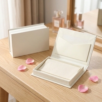 Boîte cadeau rigide de luxe avec logo en feuille d'aluminium et insert personnalisé pour les cadeaux de beauté, de mode et de relations publiques