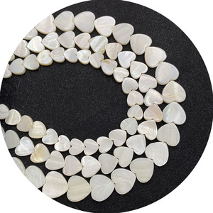 Cuentas <span class=keywords><strong>de</strong></span> Concha Natural <span class=keywords><strong>de</strong></span> Agua Dulce en Forma <span class=keywords><strong>de</strong></span> Corazón <span class=keywords><strong>de</strong></span> 8mm y 10mm, Cuentas Sueltas <span class=keywords><strong>de</strong></span> Madreperla para Hacer Collares y Joyería DIY - Product Image 6