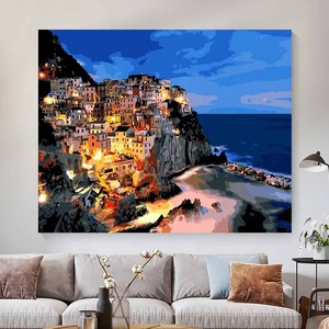 XIXI 30x40 40x50 Pintura por Números Personalizada con Dibujos Animados, Impresión Digital Hecha a Mano para Principiantes - Product Image 3