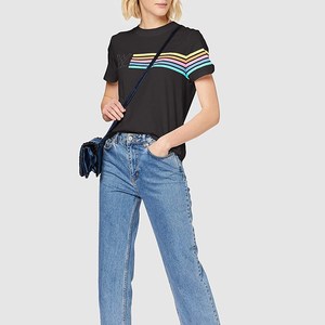 Vente en gros été logo personnalisé graphique grande taille Stock qualité en vrac imprimé surdimensionné Slim <span class=keywords><strong>Fit</strong></span> T-shirts noirs - Product Image 3