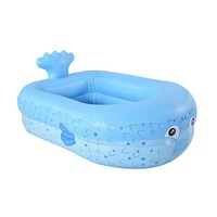 Pufferfisch-Baby-Bällebad: Aufblasbarer PVC-Pool für Zuhause, Schwimmbecken für Kleinkinder und Kinder (Verschiedene Größen)