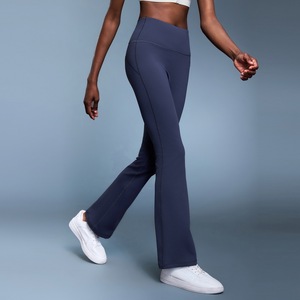 Pantalones Deportivos Xsunwing para Mujer, Leggings de Yoga, Gimnasio, con Forro Polar, Acampanados, Levanta Glúteos, para Correr, Casuales, Ropa Deportiva WDQ204-2 - Product Image 5