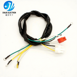 Faisceau de câbles personnalisé multi-cœurs avec bornes à joint torique mixtes et connecteurs plastiques mâle-femelle pour équipements électroménagers - Product Image 5