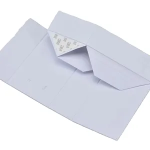 Luxury White Book Shaped Clamshell Rigid Box Cardboard Foldable Custom Print Logo Folding Paper Package <b>Magnetic</b> Gift Box - Product Image 1